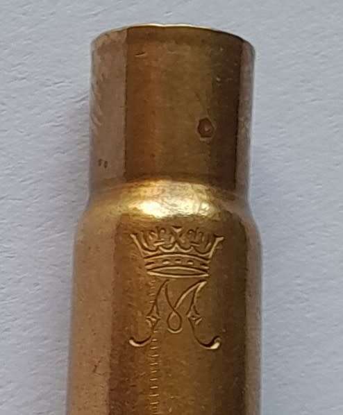 Original WW1 (1914) Princess Mary Silver Topped Bullet Pencil.