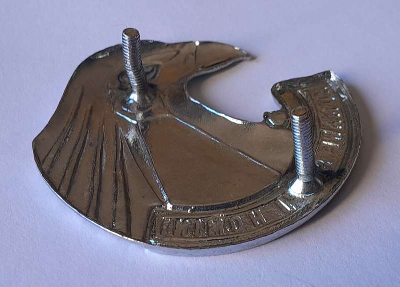 SADF Personnel Services Corps Cap Badge.  Lugs Intact.