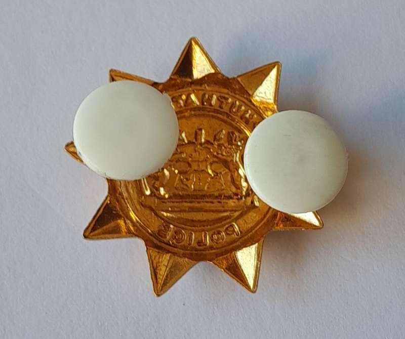 Bophuthatswana Police Badge.  Pins Intact.