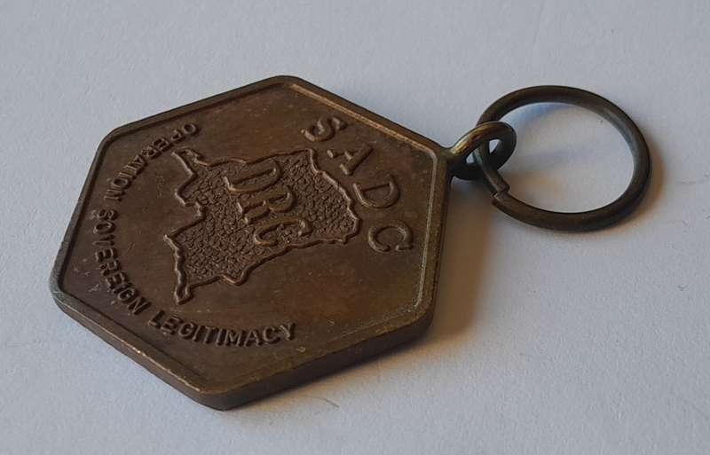 SADC DRC Operation Sovereign Legitimacy Medal.
