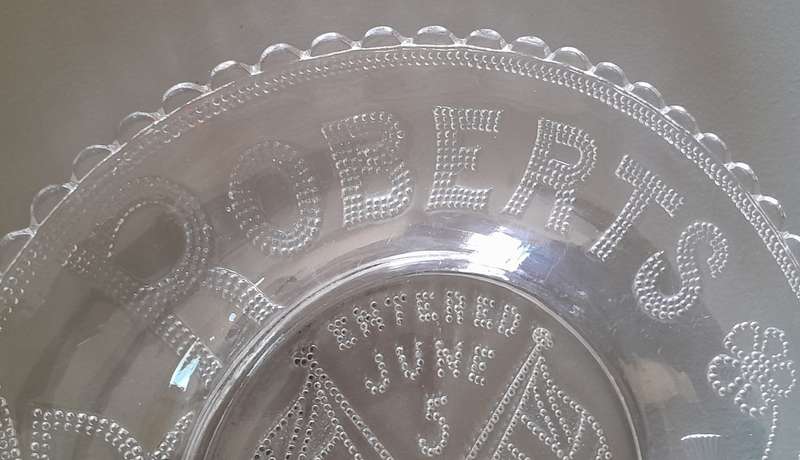Boer War Commemorative Glass Plate. Roberts Entering Pretoria. 5 June 1900.