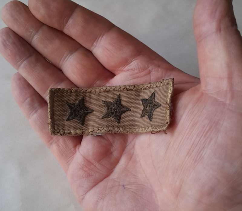 Early SA Army Captain`s Rank Badge.