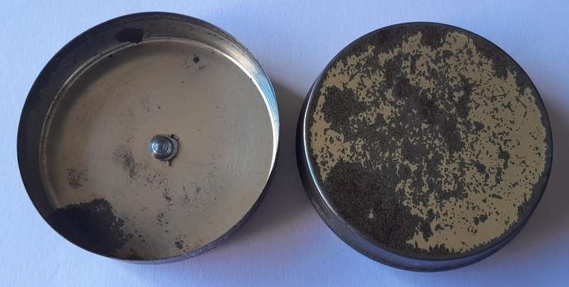 Vintage SA Navy `SAS Drakensberg` Metal Tin.