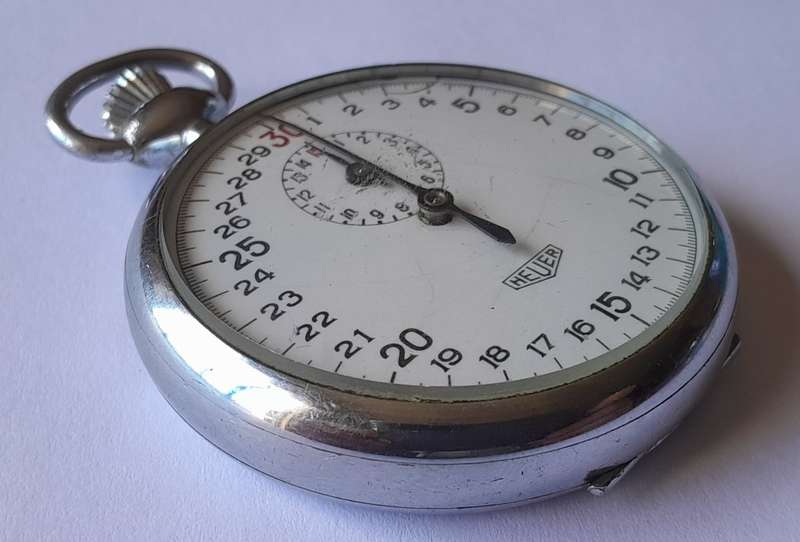Vintage Tag Heuer Stopwatch. Working 100%. Please See Description.
