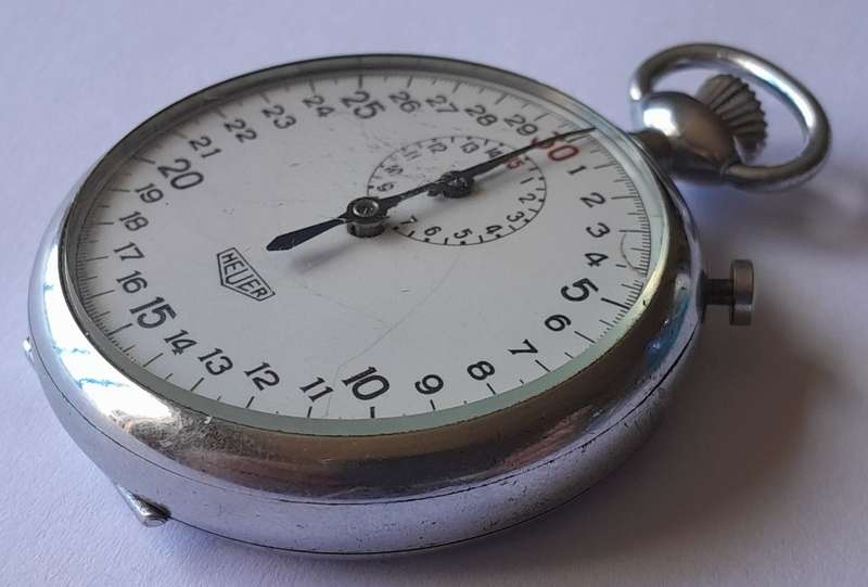 Vintage Tag Heuer Stopwatch. Working 100%. Please See Description.