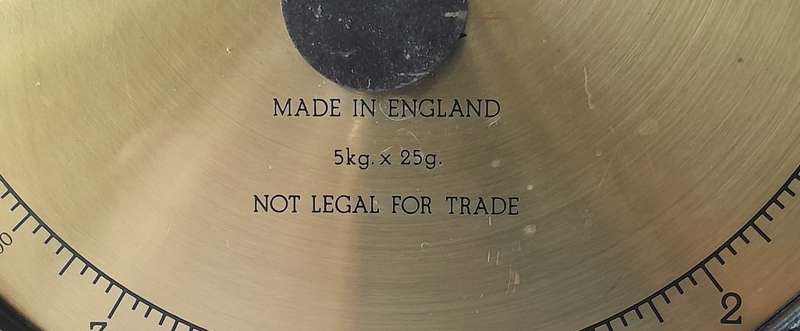Vintage Cast Iron And Brass `Salter Family Scale No.45`. Excellent Condition.