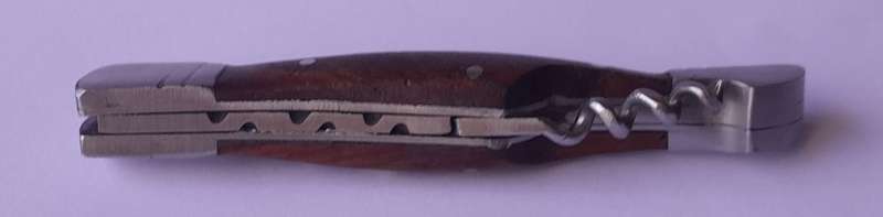 "Reserved" Vintage `Pradel Auvergne` Folding Knife With Inlaid Handle.