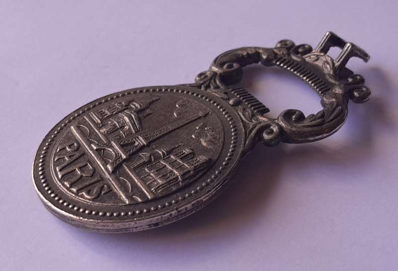 Vintage `Napoleon Bonaparte, Paris` Metal Bottle Opener.