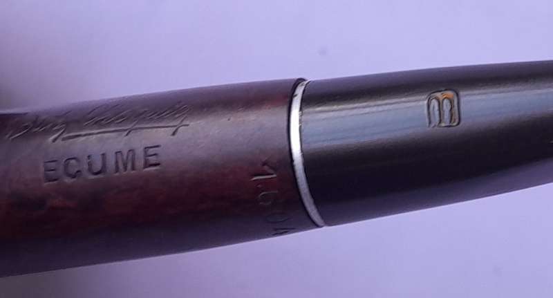 Vintage French `Butz-Choquin` Ecume Briar Pipe. No. 1604.