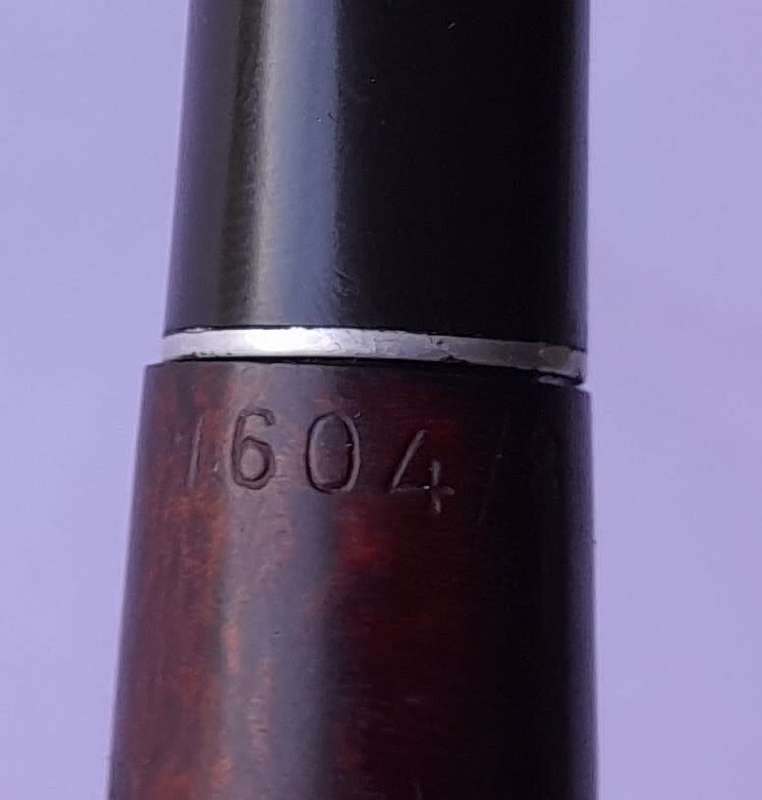 Vintage French `Butz-Choquin` Ecume Briar Pipe. No. 1604.