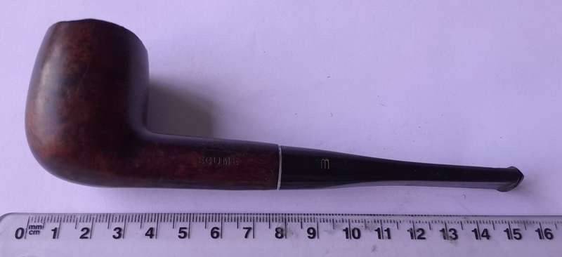Vintage French `Butz-Choquin` Ecume Briar Pipe. No. 1604.