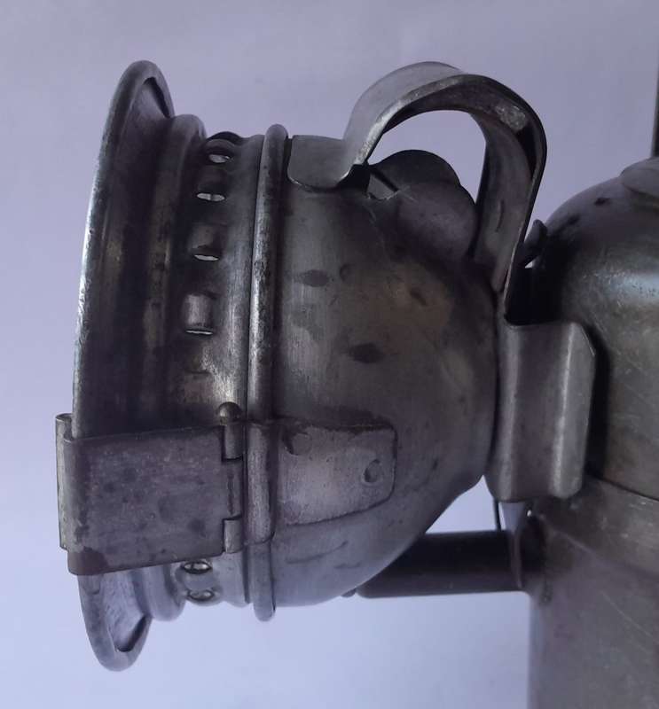 Vintage Carbide Railway Lamp.