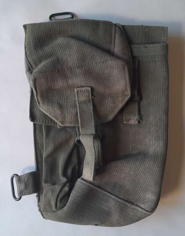 Vintage SADF Border War Era Webbing Pouch.