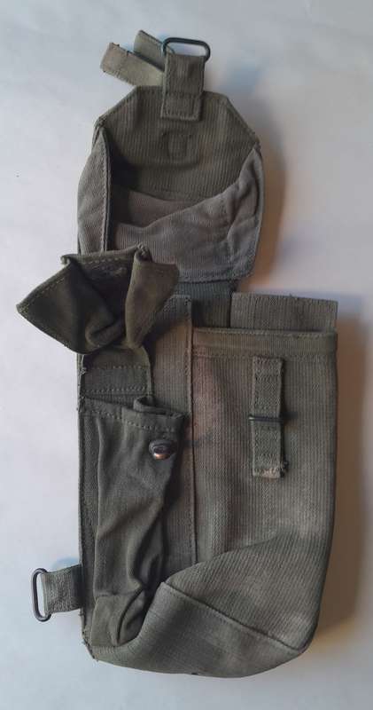 Vintage SADF Border War Era Webbing Pouch.