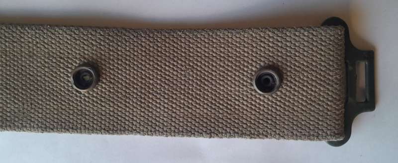 SADF Pattern 70 Border War Era Webbing Belt. Adjustable.