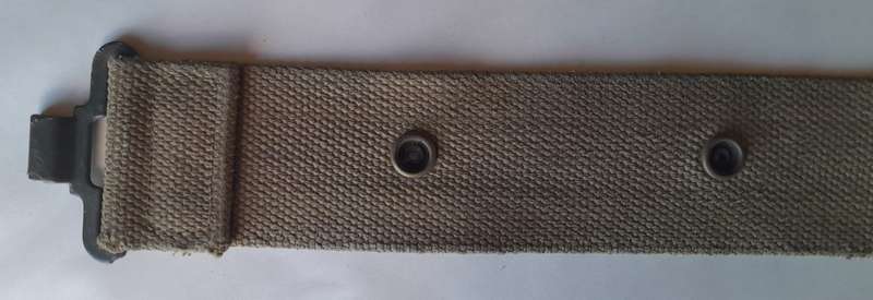 SADF Pattern 70 Border War Era Webbing Belt. Adjustable.