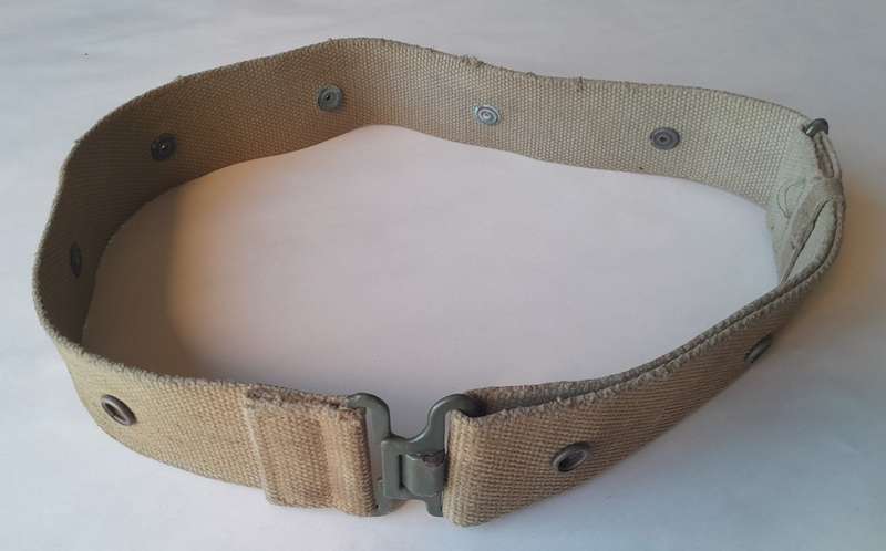 SADF Pattern 70 Border War Era Webbing Belt. Adjustable.