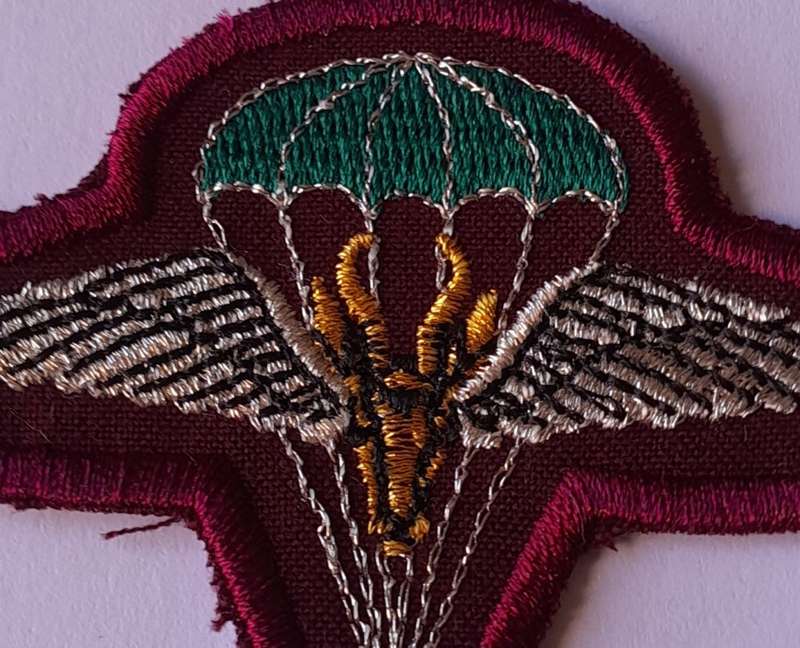 SADF 1 Parachute Battalion Beret Badge.