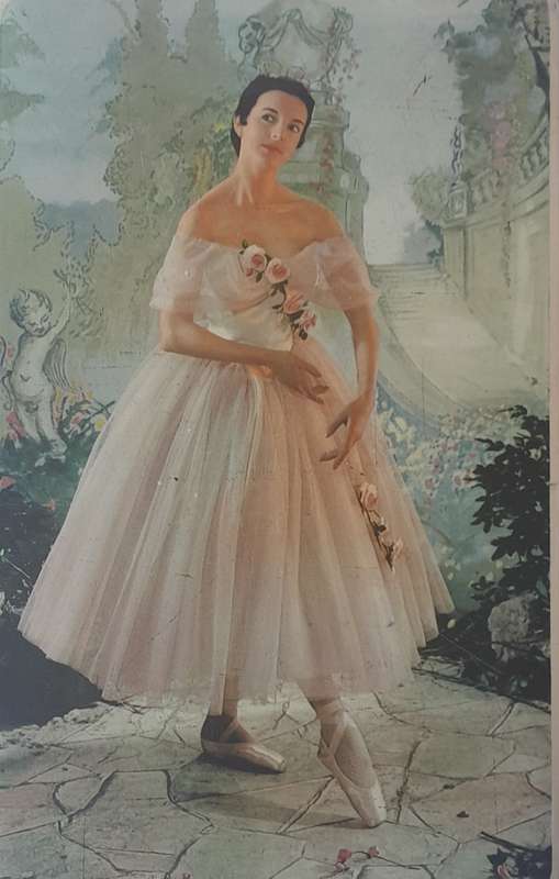 Vintage South African `Ballerina` Tin By Edward Sharp. 23 x 14.5cm.