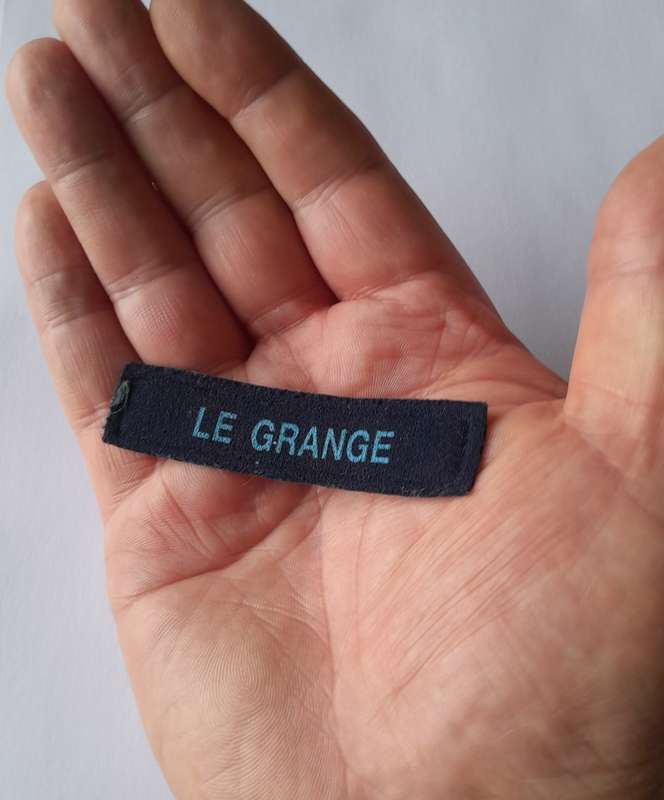 Name Tag "Le Grange"