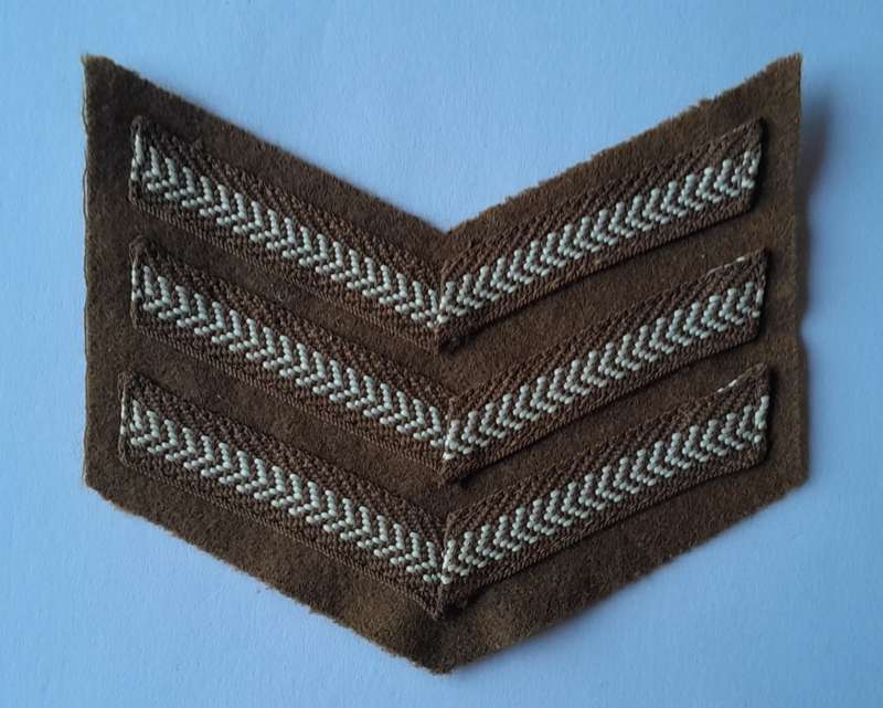 Early SADF Sergeant's Rank.
