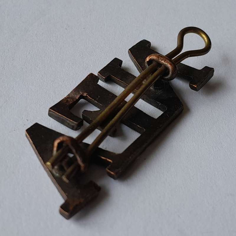 Early Natal Field Artillery Shoulder Title.  Lugs Intact.