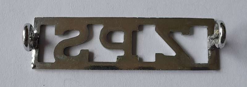 Zimbabwe Prison Service Shoulder Title.  Lugs Intact.