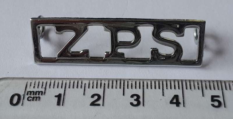 Zimbabwe Prison Service Shoulder Title.  Lugs Intact.