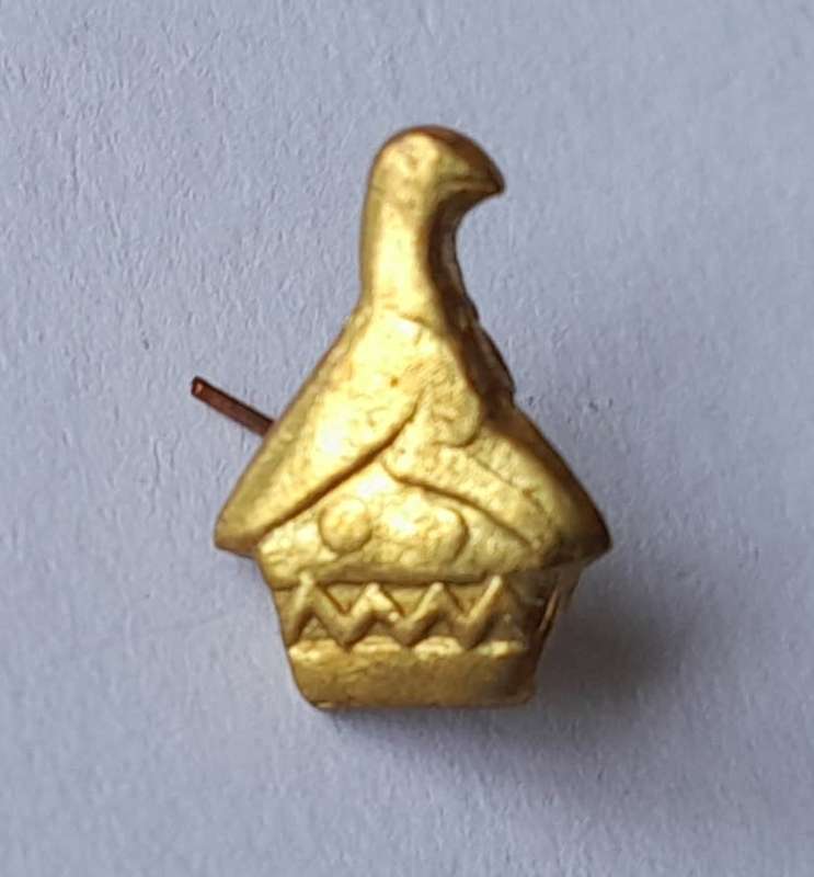 Pair Vintage Rhodesian Lapel Badges.