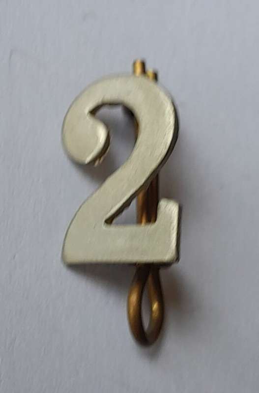WW1 Military Regimental Number Title.