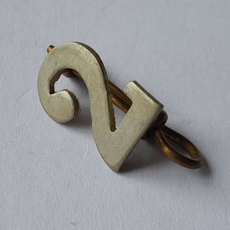 WW1 Military Regimental Number Title.
