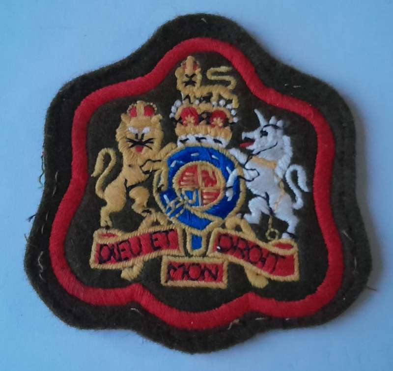 Royal Artillery Warrant Officer Badge.