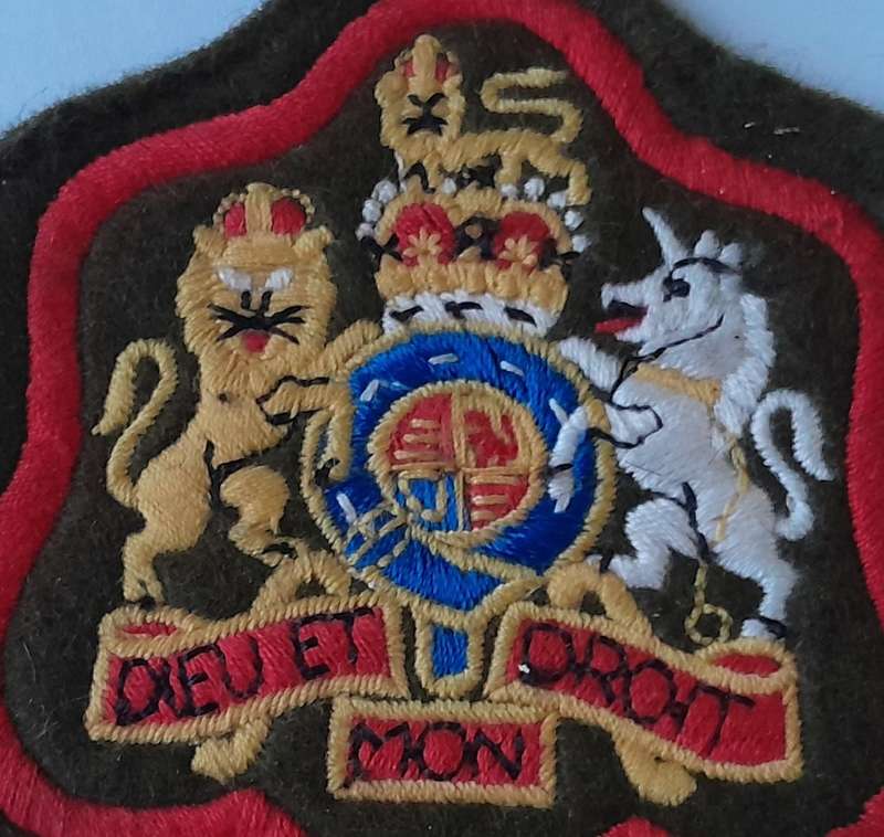 Royal Artillery Warrant Officer Badge.