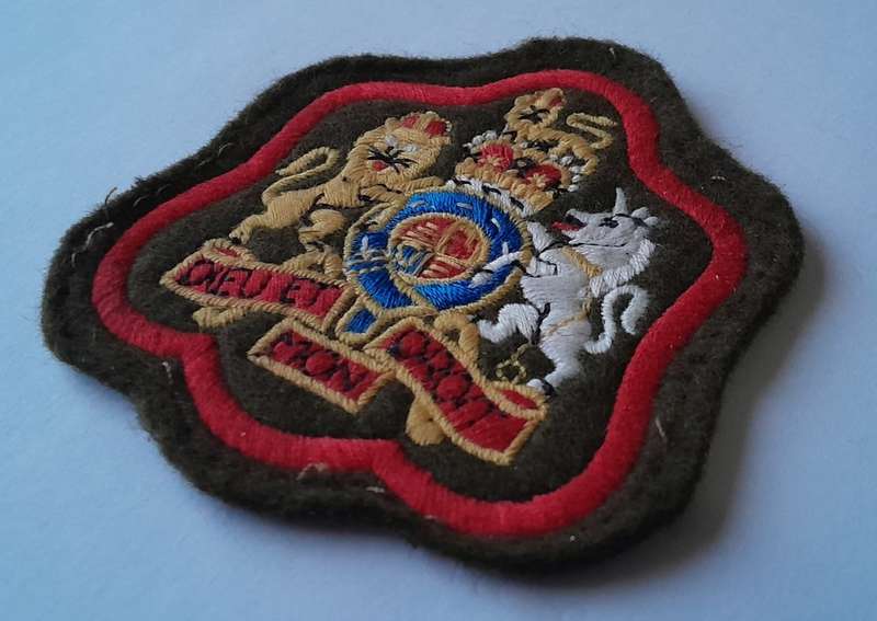 Royal Artillery Warrant Officer Badge.