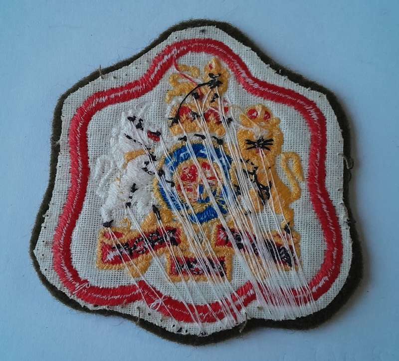 Royal Artillery Warrant Officer Badge.