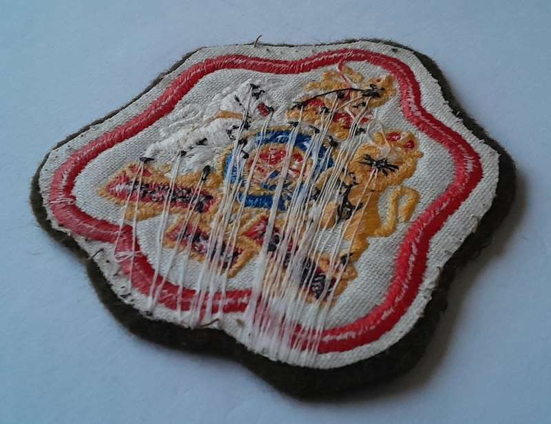 Royal Artillery Warrant Officer Badge.