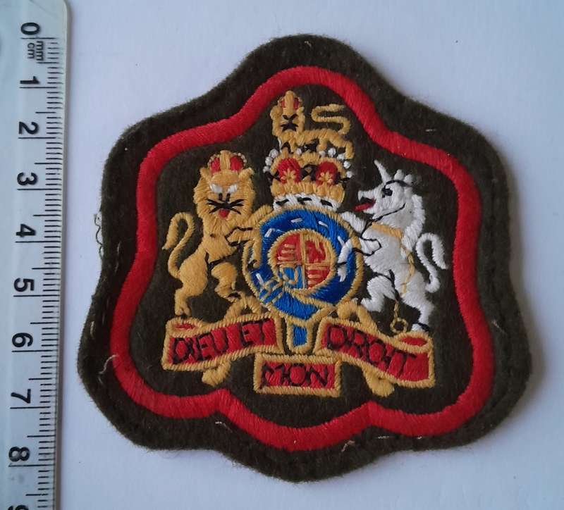 Royal Artillery Warrant Officer Badge.
