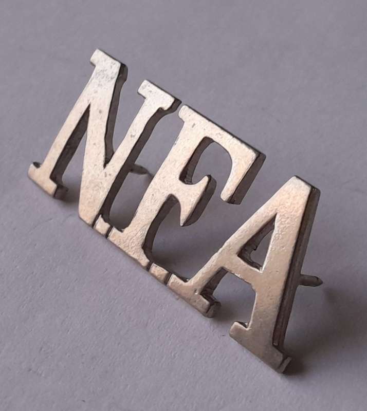 Natal Field Artillery Shoulder Title.  Pins Intact.