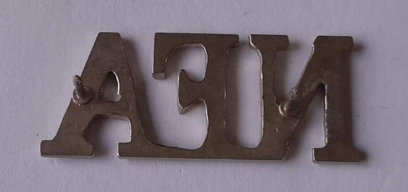 Natal Field Artillery Shoulder Title.  Pins Intact.