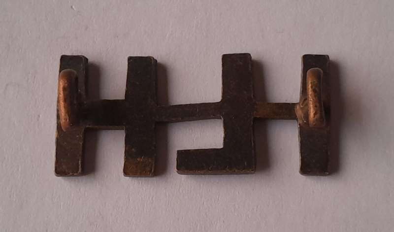 Boer War Imperial Light Horse Shoulder Title. Lugs Intact.