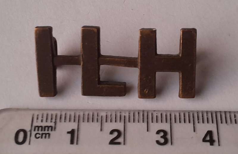 Boer War Imperial Light Horse Shoulder Title. Lugs Intact.