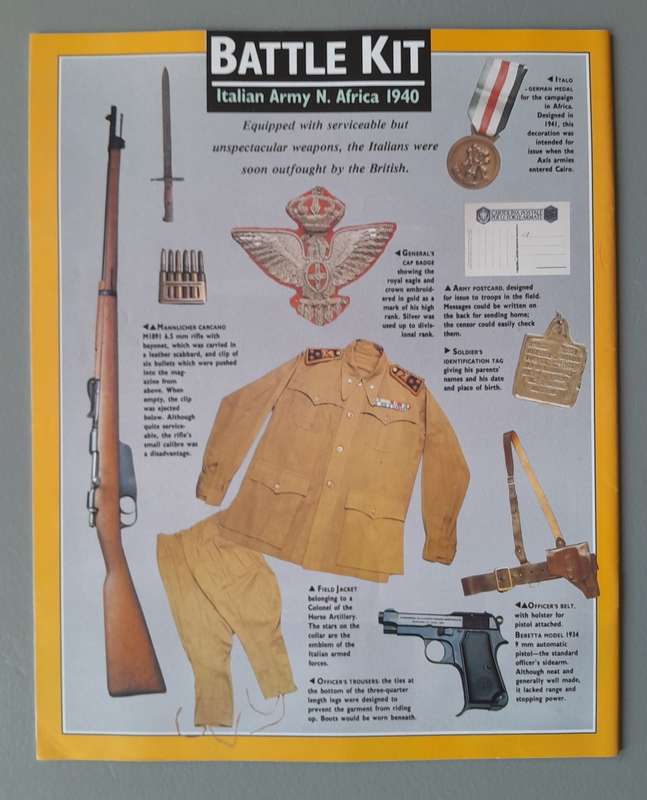 WW2 "Images Of War" Issue 4 (North Africa) With Campaign Map And Newspaper Copy.