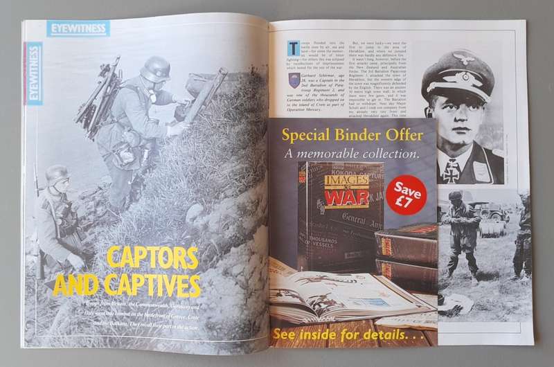 WW2 "Images Of War" Issue 6 (Balkans & Crete) With Campaign Map And Newspaper Copy.