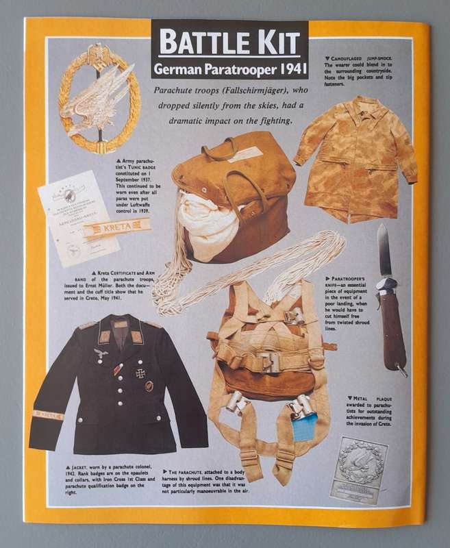 WW2 "Images Of War" Issue 6 (Balkans & Crete) With Campaign Map And Newspaper Copy.
