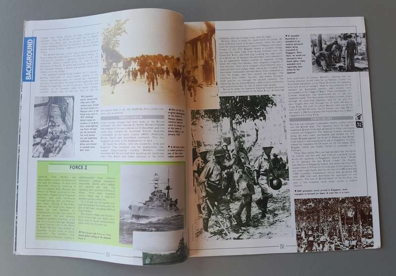 WW2 "Images Of War" Issue 10 (Singapore) With Campaign Map And Newspaper Copy.