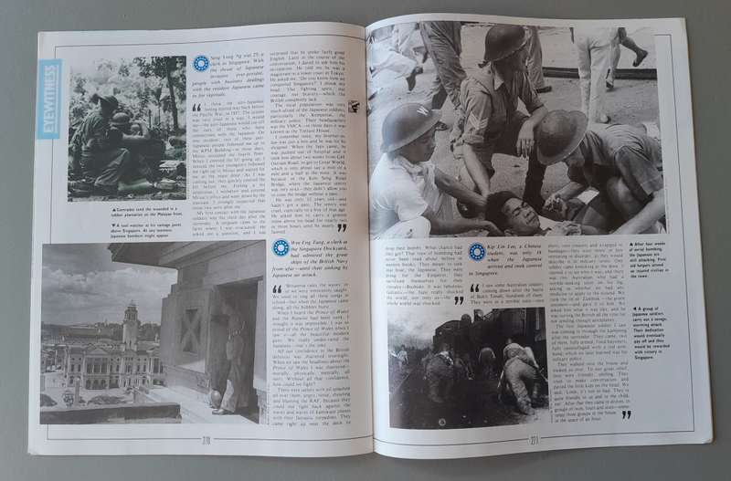 WW2 "Images Of War" Issue 10 (Singapore) With Campaign Map And Newspaper Copy.