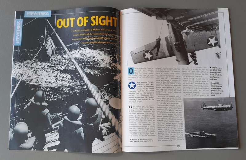 WW2 "Images Of War" Issue 12 (Coral Sea & Midway) With Campaign Map And Newspaper Copy.
