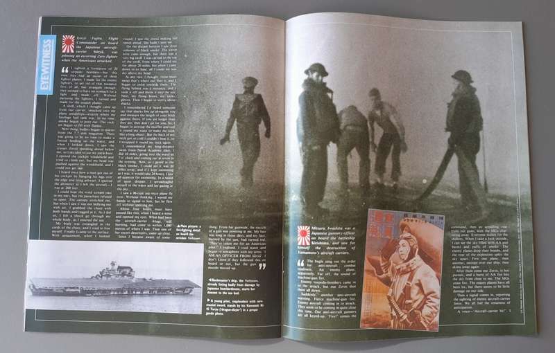 WW2 "Images Of War" Issue 12 (Coral Sea & Midway) With Campaign Map And Newspaper Copy.