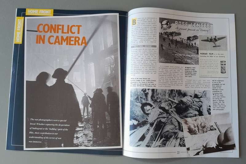 WW2 "Images Of War" Issue 12 (Coral Sea & Midway) With Campaign Map And Newspaper Copy.