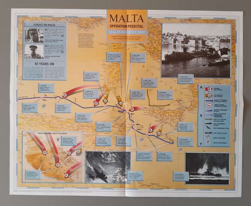 WW2 "Images Of War" Issue 13 (Malta) With Campaign Map And Newspaper Copy.